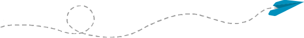 Grafik_Papierflieger_Wellenlinie_gestrichelt